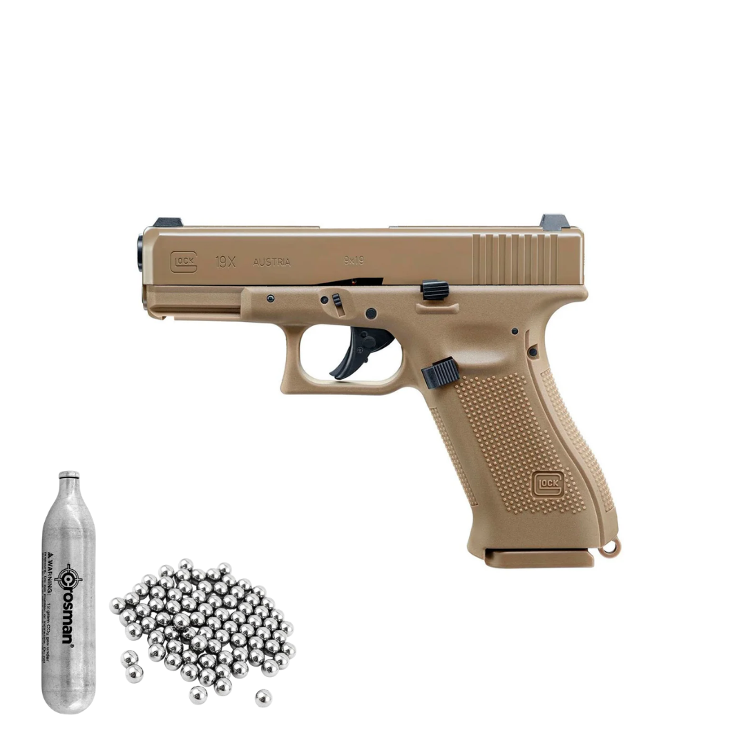 PISTOLA CO2 GLOCK 19X